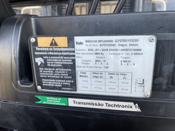 2021 Yale GLP 070 VX