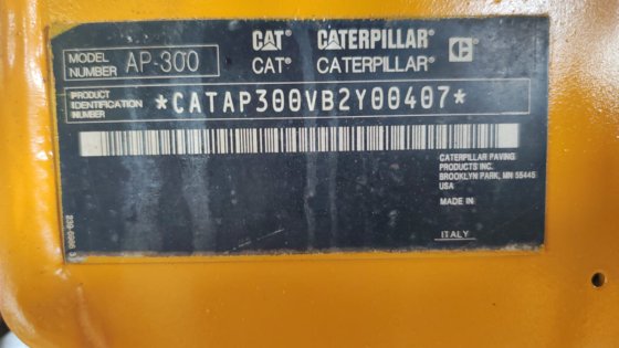 2011 Caterpillar AP300