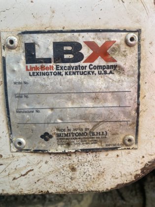 2016 Link Belt 210x2