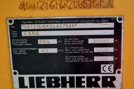 2020 Liebherr L566