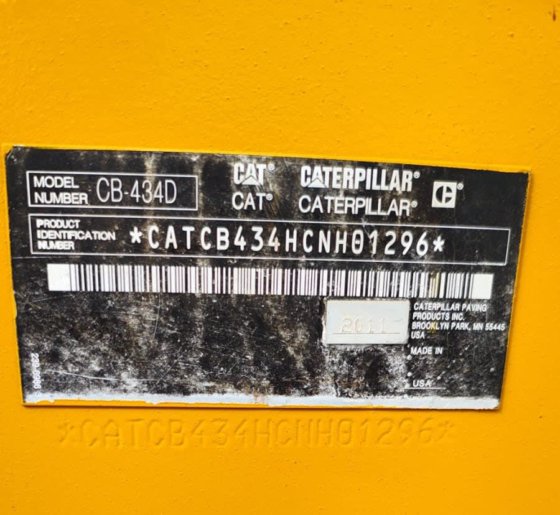 2011 Caterpillar CB434D