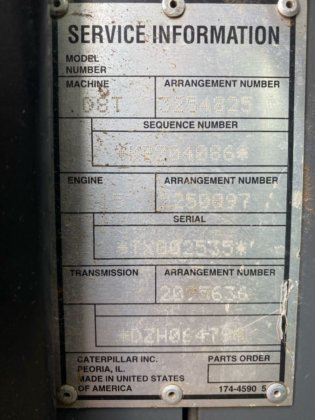 2011 Caterpillar D8T