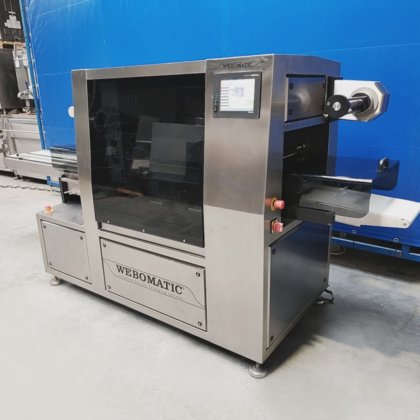 WEBOMATIC TL500 自動包装機（トレーシーラー）