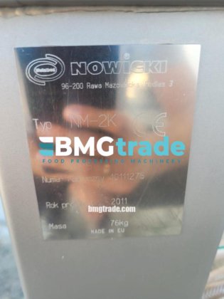 メタルバッド・ノヴィツキハム充填機 NM-2K