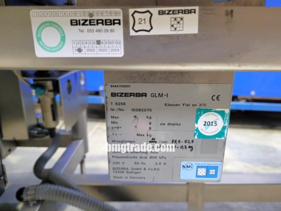 和合ラベリングマシン Bizerba GLM-I