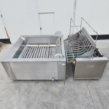 Linea di scottatura e spazzolatura