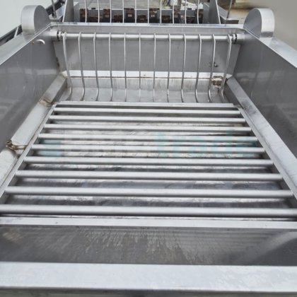 Linea di scottatura e spazzolatura