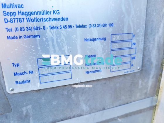 Multivac带式包装机B890