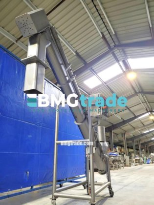 クロメル製品シュレッダー付きスクリューコンベヤ