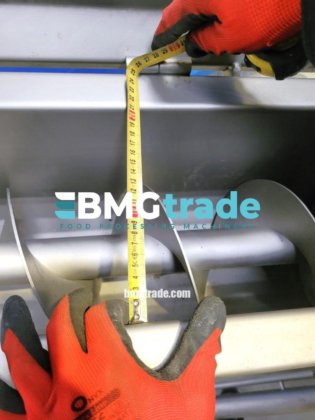 クロメル製品シュレッダー付きスクリューコンベヤ