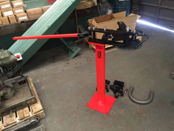 WNS 手动弯管机，带 3 或 4