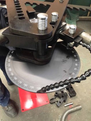 WNS 手动弯管机，带 3 或 4