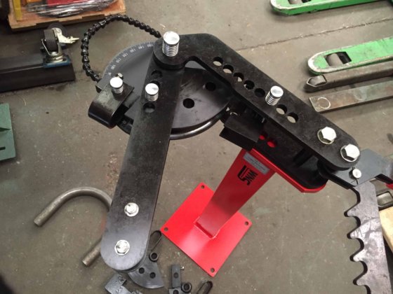 WNS 手动弯管机，带 3 或 4