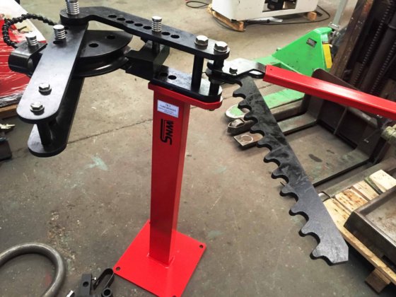 WNS 手动弯管机，带 3 或 4