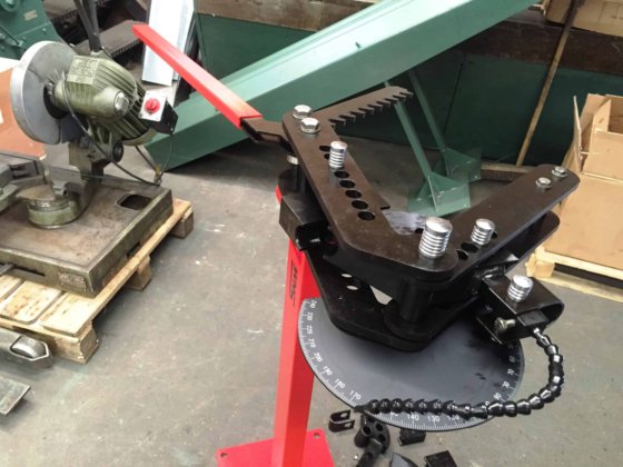 WNS 手动弯管机，带 3 或 4