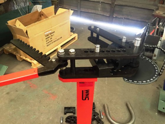 WNS 手动弯管机，带 3 或 4