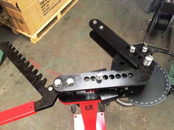 WNS 手动弯管机，带 3 或 4