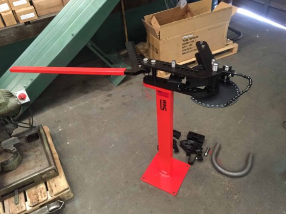 WNS 手动弯管机，带 3 或 4