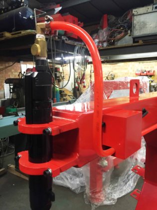 WNS エアー式プレーニッシングハンマー 610mm