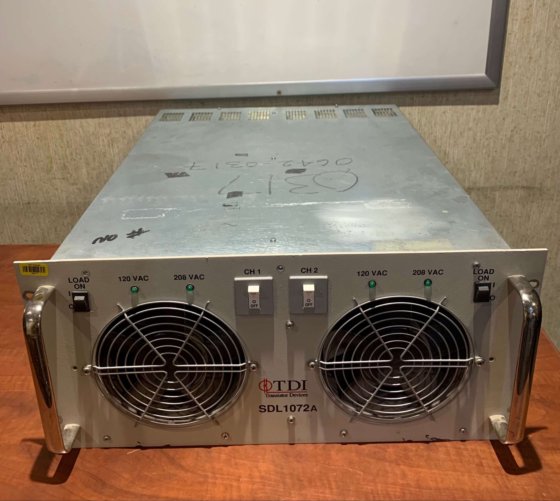 4kW TDI SDL-1072 Rack Mountable Load Bank for Data Centers in Fridley ...