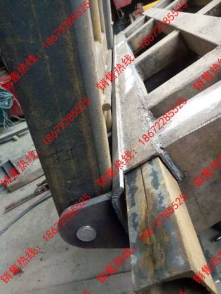 挖掘机运输车后爬梯总成