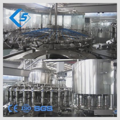 Juice Pulp Rinsing-Filling-Filling-Capping Machine
