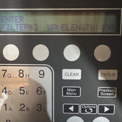 BIO-TEK UNIVERSAL MICROPLATE READER ELX808UV