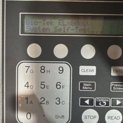 BIO-TEK UNIVERSAL MICROPLATE READER ELX808UV