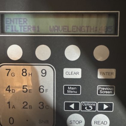 BIO-TEK UNIVERSAL MICROPLATE READER ELX808UV