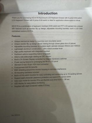 ACNODES KD8178 KD 8178 Rack