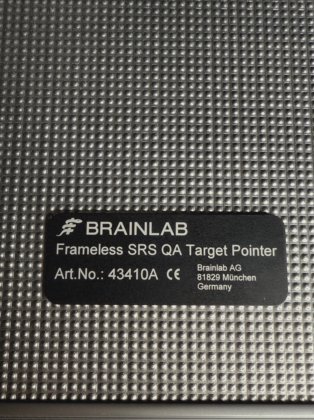 BRAINLAB SRS Frameless SRS QA