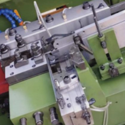 Automatic Indexing Thread Rolling Machine