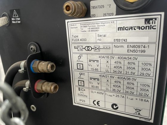 Migatronic FLEX 4000