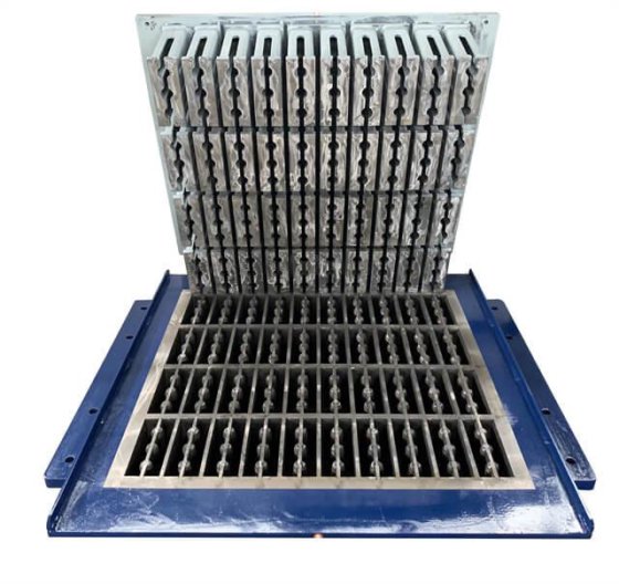 Molde de bloco de concreto