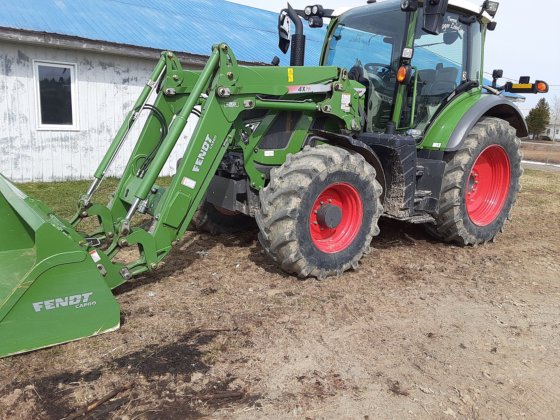 Fendt 512 In Amqui Quebec Canada