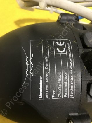 2016年 2.5インチ 4ポート アルファ・ラバル製アクチュエーターバルブ ThinkTop付き