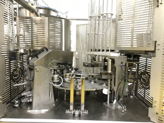 ヒートシーラー付きロータリーポットフィラー 300ml & 600ml