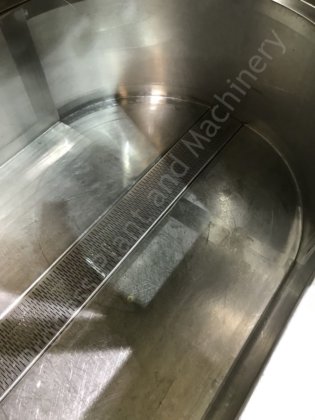 400升阿法拉伐夹套式组合奶酪罐和沥水台