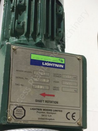 285 Ltr 316 の等級のステンレス鋼は Lightnin