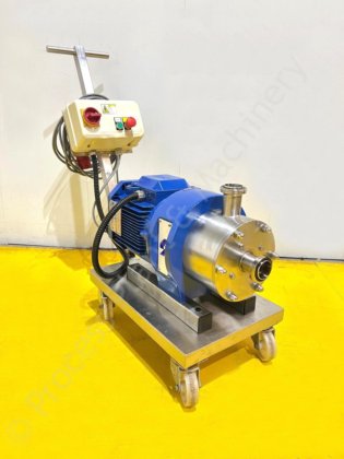 7.5 千瓦 Silverson 450LS 移动台车式内嵌高剪切搅拌机