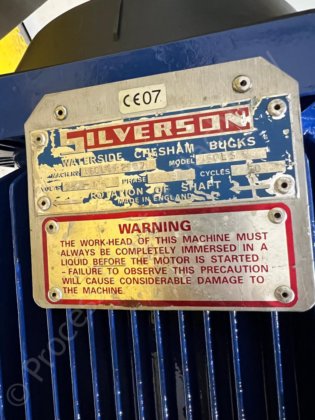 7.5 千瓦 Silverson 450LS 移动台车式内嵌高剪切搅拌机
