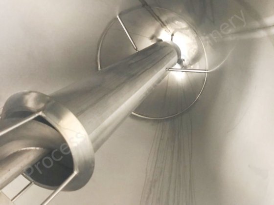 1,200升粉体V型混合机混合设备,带螺旋进料输送机、筛分器和液化器