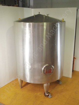 10,000リットル ステンレス製シングルスキン ホールディングタンク