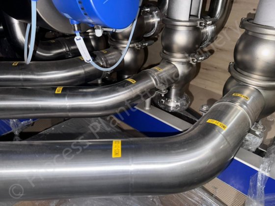 2021 从未使用过的阿法拉伐驱动无菌阀歧管 - 18 个阀门