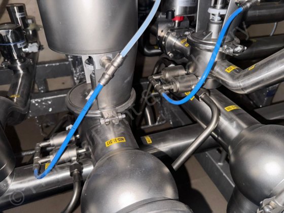 2021 未使用 アルファ・ラバル作動式無菌バルブマニホールド - 18x