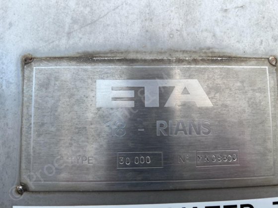 30,000Lステンレス製断熱クラッド垂直タンク