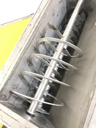 ステンレス鋼水平スクリューフィーダーオーガーコンベア