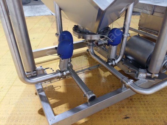 2008年 600L QBジャケット式ハイシアーミキサー ロードセル搭載