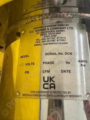 18.5kW DC ノリス ボトムエントリーハイシアミキサー