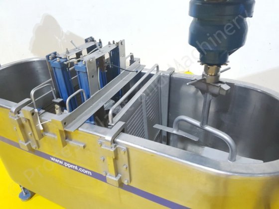 500Lステンレススチールジャケット式チーズタンク、プレスシステム一体型